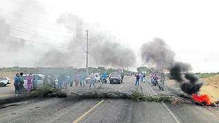Piura: Fuego y bloqueos en el paro de transportistas