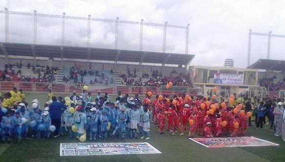 Hoy se realiza el VII Encuentro de Futbol Infantil  en Juliaca