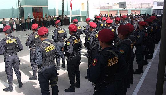 Cambian a más de 200 policías de Moquegua hacia Lima