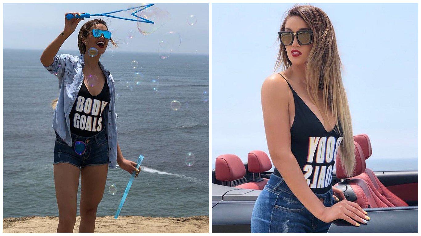Angie Arizaga disfruta sus vacaciones y posa en bikini para recibir el verano