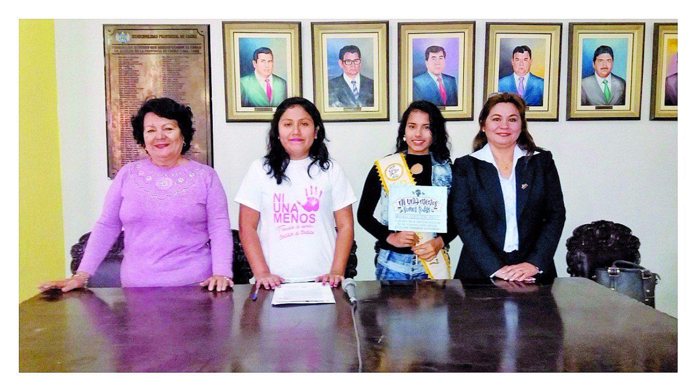 Casma también marcha por "Ni una menos"