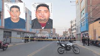 Lambayeque: Sicarios asesinan a “Chino Vélez” y a su secuaz a balazos