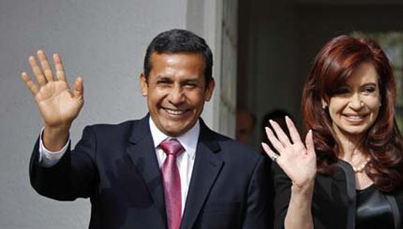 Humala realizará visita oficial a Argentina el próximo martes