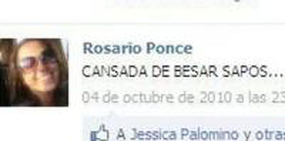 Pocas frases sobre Ciro: La palabra de Rosario Ponce en Facebook