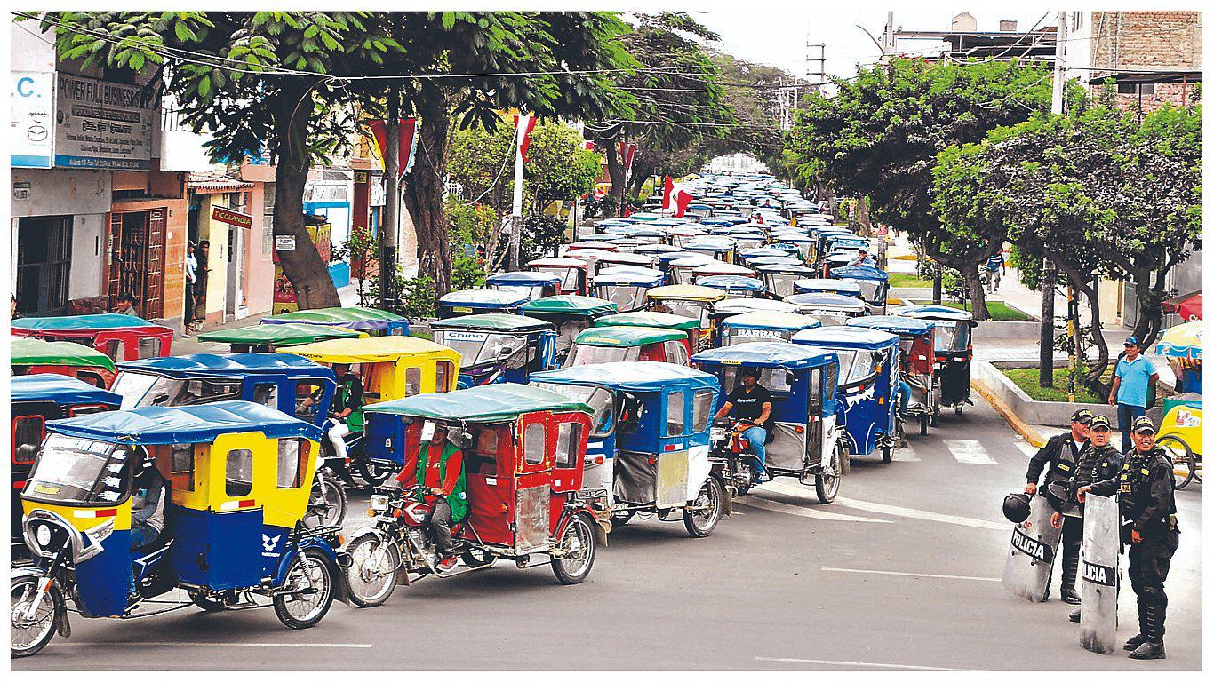 Solo dos mil mototaxistas se formalizaron en Piura 