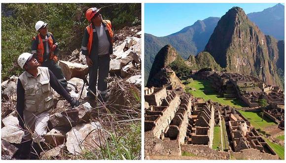 Intervienen montaña Machu Picchu ante riesgo de derrumbes 