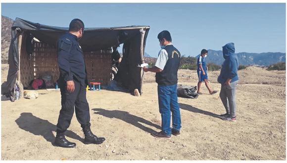 Más de 50 personas ocuparon ilegalmente el complejo “Huaca Chaquiras”, ubicado en Cajamarca.