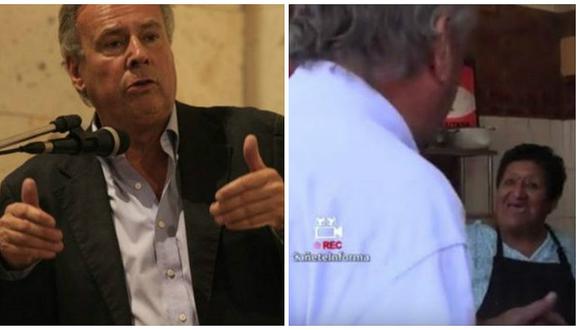 ​Alfredo Barnechea: "Me tienen podrido con que rechacé chicharrones en Cañete" (VIDEO)