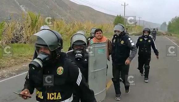 Nuevos enfrentamientos dejan un detenido en Islay (VIDEO)