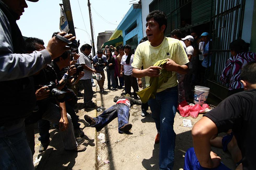 FOTOS: Violencia en intervención policial en La Parada