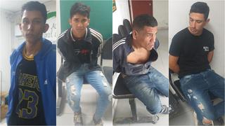 Capturan a 4 delincuentes extranjeros por ola de asaltos a mano armada en Nasca  