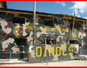 60 narcoterroristas
 atacaron la base PNP