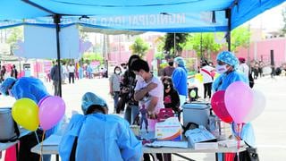 Arequipa: Este fin de semana harán una vacunatón para menores de edad