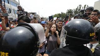 San Marcos: Congresistas Sigrid Bazán e Isabel Cortez intentan ingresar en medio de operativo (GALERÍA)
