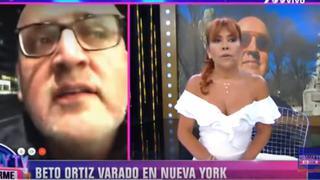 Beto Ortiz quedó varado en Nueva York tras cierre de fronteras por coronavirus