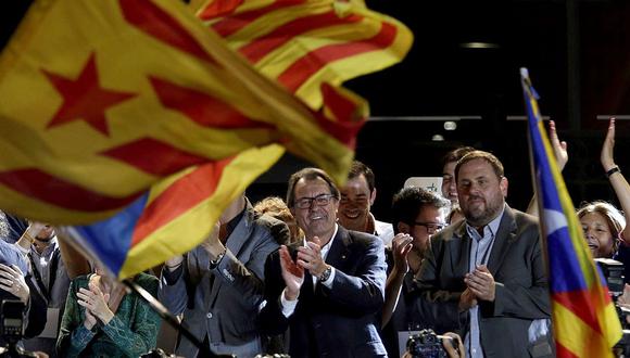 Referendo en Cataluña: El sí ganó con el 90% de los votos