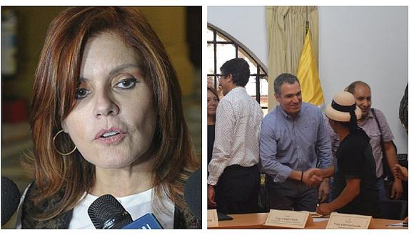 Las Bambas: Mercedes Aráoz pide a comuneros respetar acuerdos con el Ejecutivo  