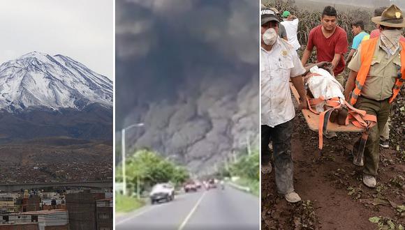 Escenario de erupción del Misti en Arequipa sería similar al Volcán de Fuego en Guatemala