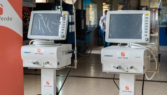 Arequipa: donan 4 ventiladores mecánicos para habilitar más camas UCI en nosocomios (Foto: difusión)