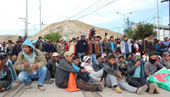Productores de papa llegan a La Oroya amenazando con cerrar Carretera Central