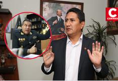 General PNP Óscar Arriola: “Se va a capturar a Vladimir Cerrón”