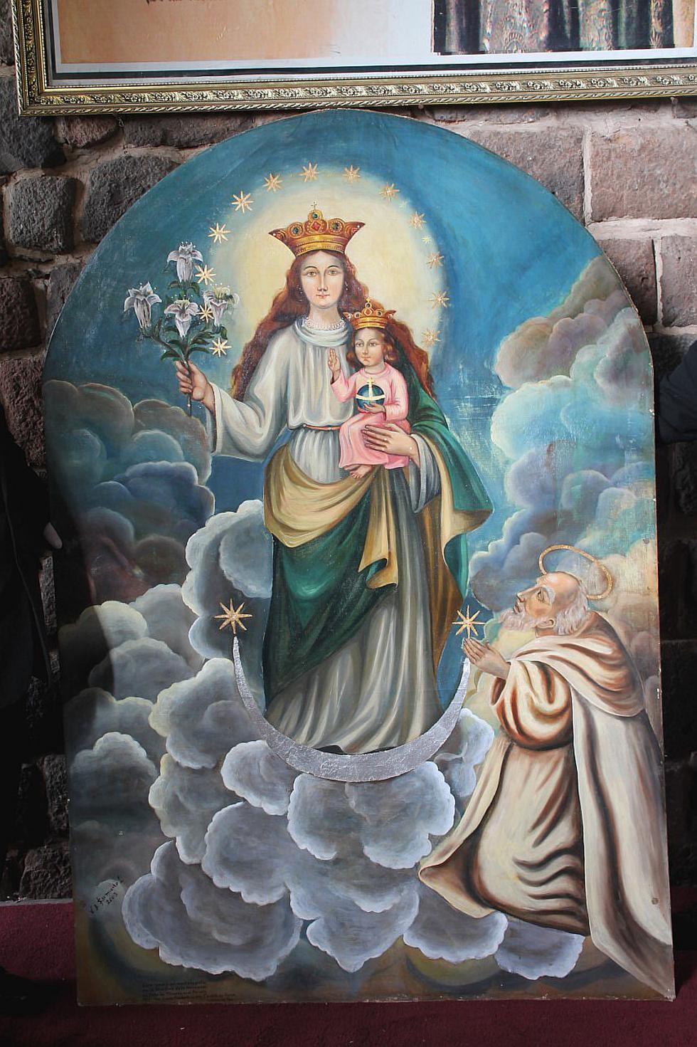 Anda y lienzo del Señor de Los Milagros son restaurados en Cusco (FOTOS) 