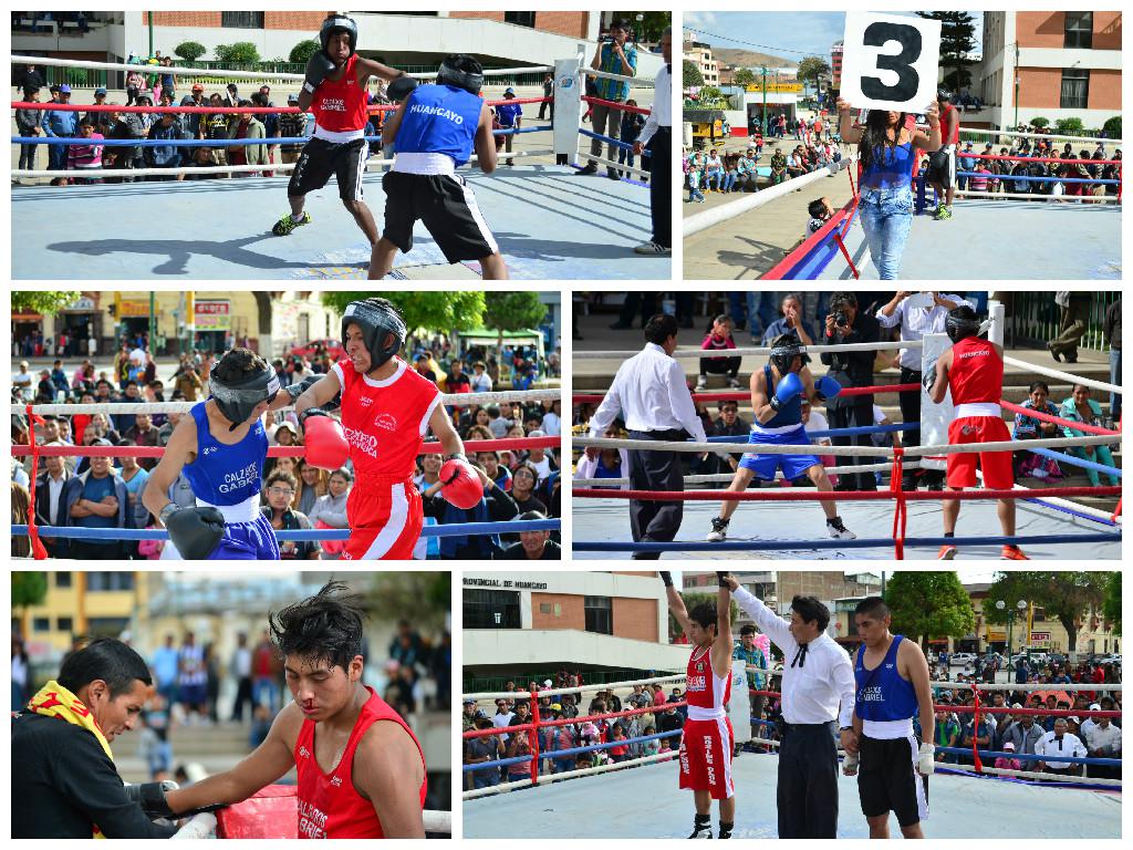 Box al aire libre en Huancayo (VIDEO) 