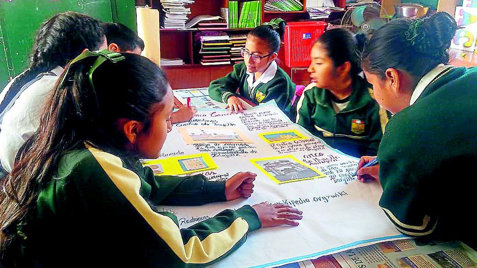 "Correo te conecta con la Educación" continúa llegando a colegios liberteños (FOTOS) 