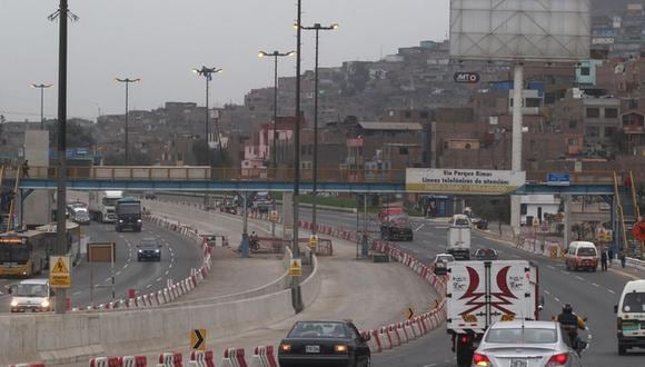 Vía de Evitamiento: Desviarán el tránsito para retirar puentes peatonales