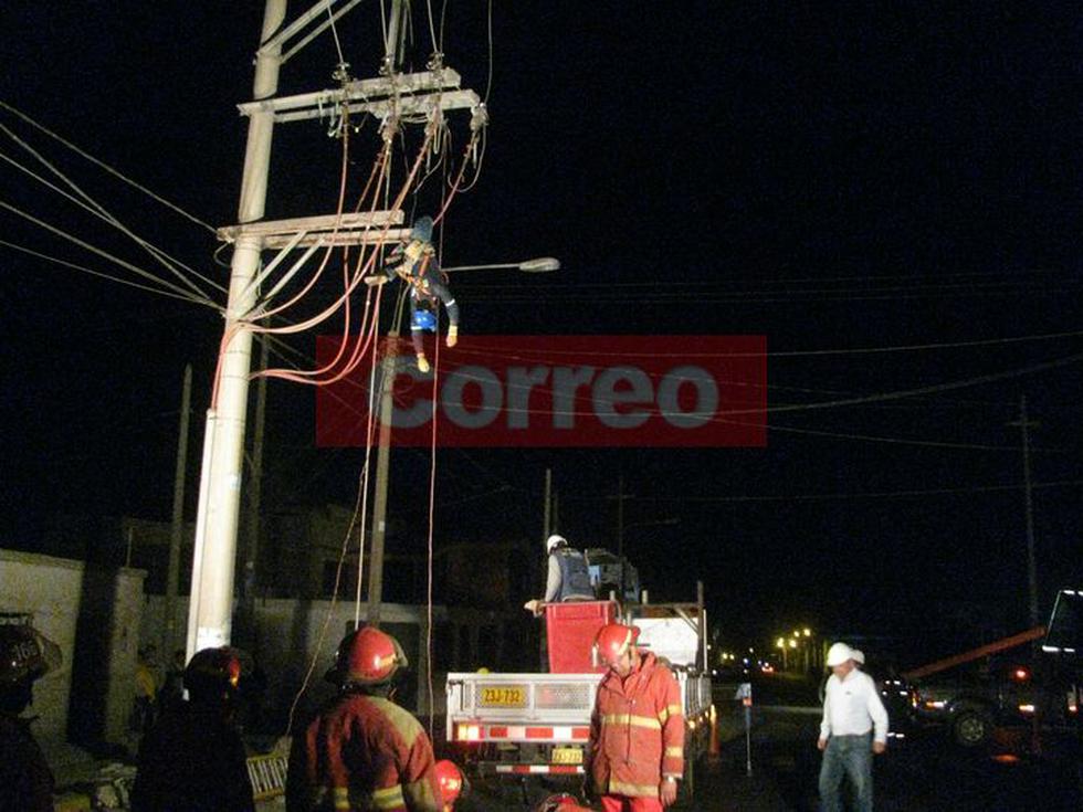 Jóven muere tras recibir descarga eléctrica de 10 mil voltios