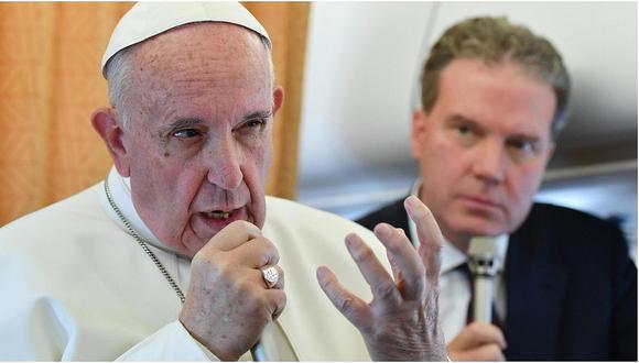 Papa Francisco vincula las 'fake news' con la codicia insaciable del ser humano