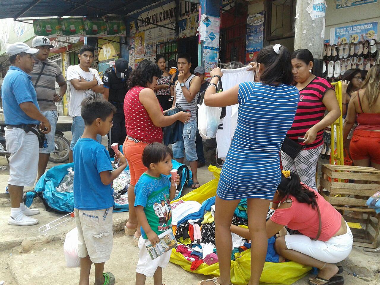 Tumbes: Los comerciantes informales nuevamente toman las calles del mercado