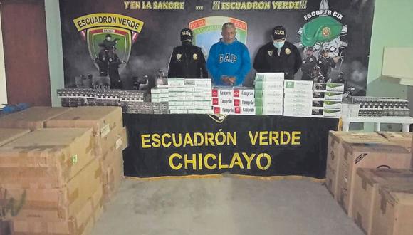 Productos de procedencia extranjera fueron hallados en un almacén ubicado en el pueblo joven San José Obrero, en Chiclayo.