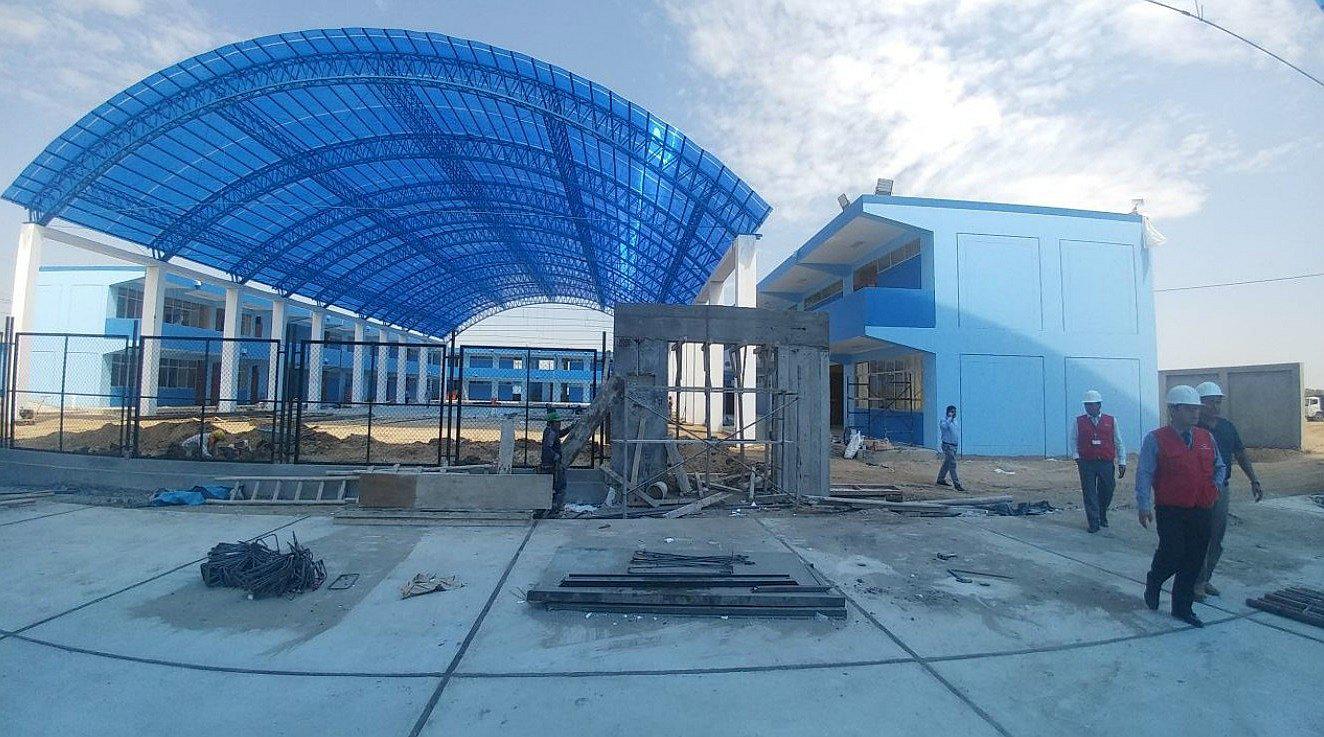 Lambayeque: Contraloría interviene obra en colegio