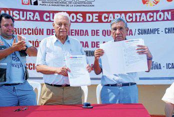 Sencico capacitó a 59 vecinos en construcción