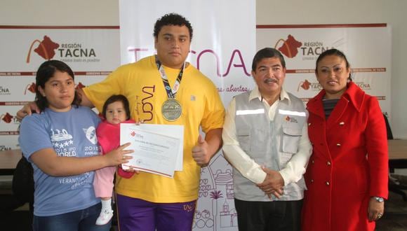 GRT: reconocen a embajador de Marca Tacna que logró campeonato panamericano