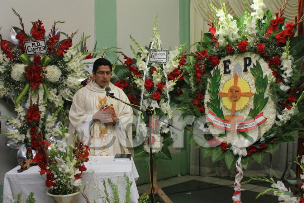 Rinden homenaje a Mayor EP que murió en Cuenca (FOTOS)