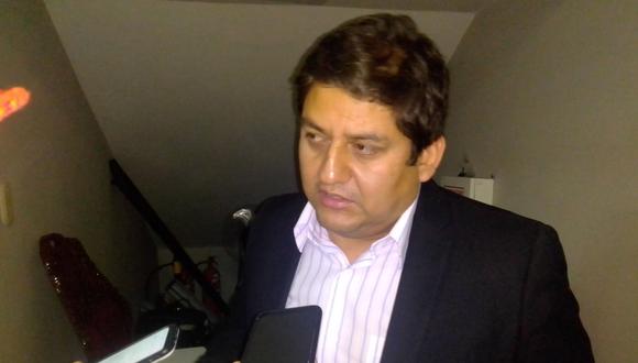 Alcalde del distrito Gregorio Albarracín, en Tacna, Niel Zavala Meza. (Foto: Adrian Apaza)
