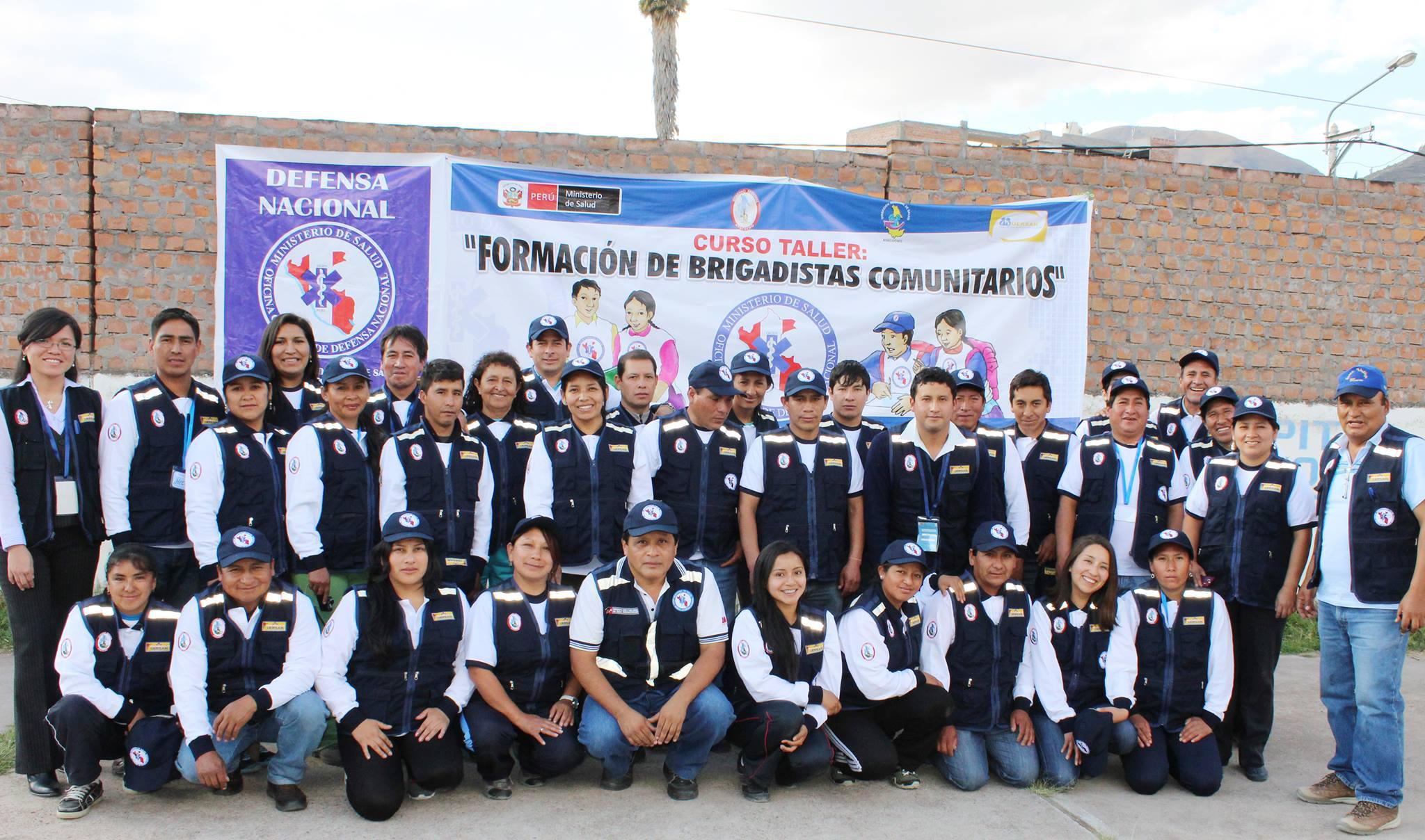 Huanta: brigadista se capacitan frente a emergencias y desastres 