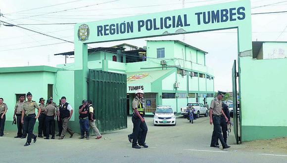 Tumbes: Siete oficiales de la Policía pasan al retiro