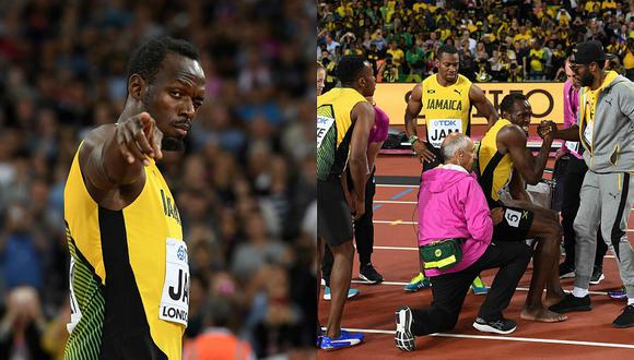 Usain Bolt: lamentable final en la última carrera del atleta (FOTOS)