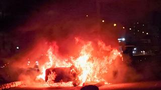 Pueblo Libre: vehículo se incendió en la avenida Brasil