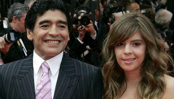 Hija de Diego Maradona conmovió en twitter con mensaje para su padre (FOTO)