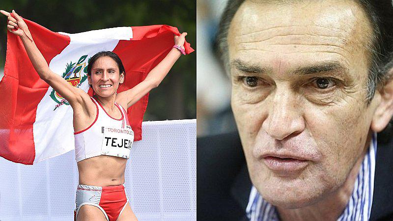 Héctor Becerril felicitó a Gladys Tejeda en Twitter, pero cometió un error (FOTO)