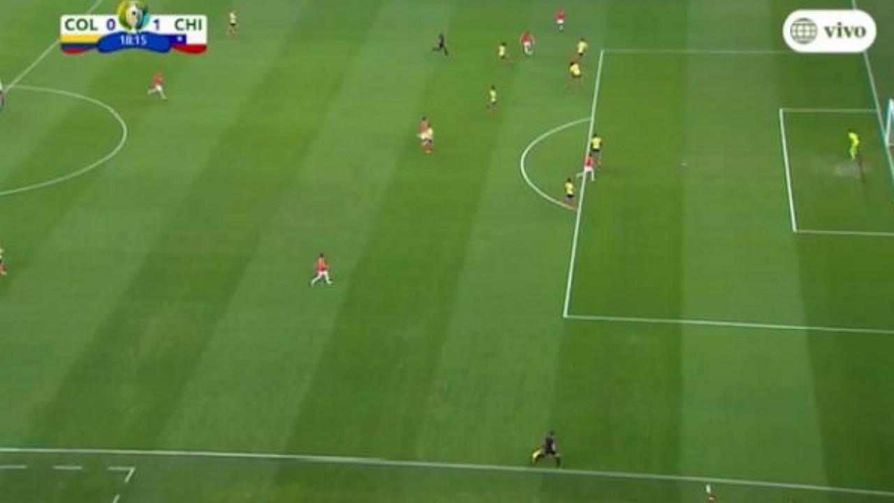 Colombia vs. Chile: El gol anulado de Chile por VAR (VIDEO)