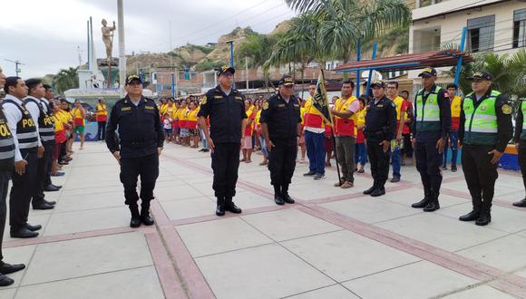 En las provincias de Zarumilla y Tumbes se han desplegado más personal policial para contrarrestar la delincuencia común y organizada