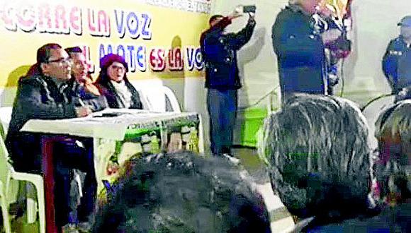 Gobernador regional de Junín asiste a actividad partidaria de movimiento político