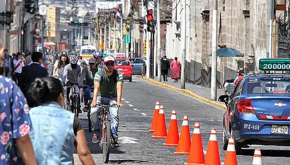 A pesar de oposición y rechazo que existe en zona céntrica, Ministerio de Transportes y Comunicaciones  fomentará más ciclovías. (Foto: Difusión)