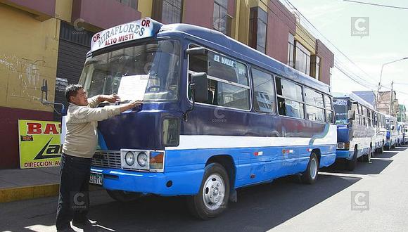 Declaran en emergencia el transporte público en Miraflores