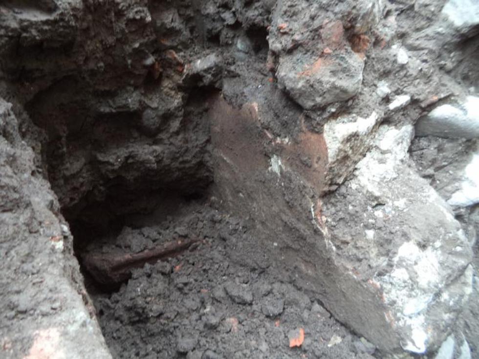 Hallan restos de drenaje pluvial que corresponderían a Huamanga colonial 